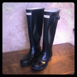Women’s original tall gloss rain boots